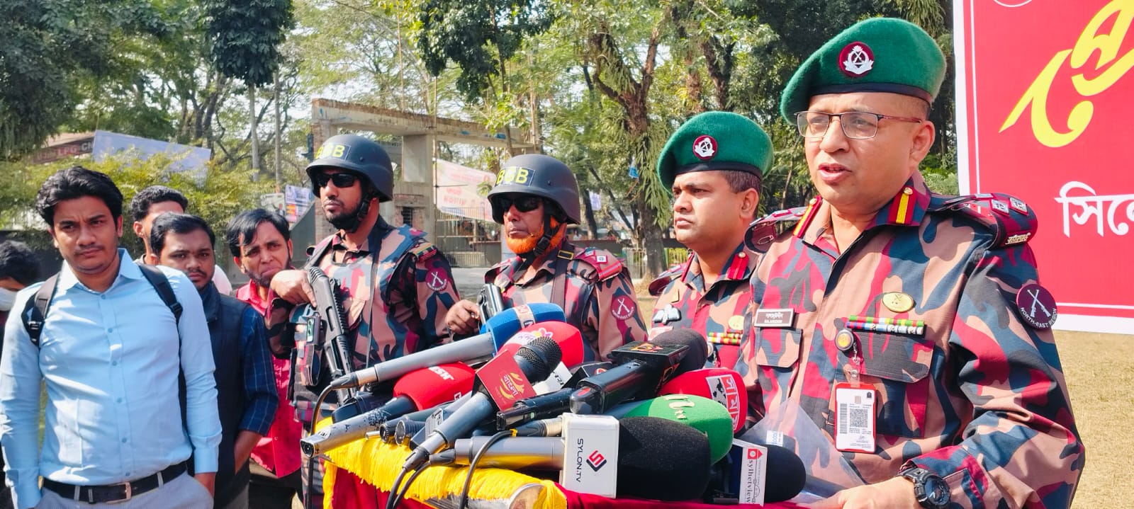 ত্রয়োদশ সংসদ নির্বাচন সামনে রেখে সরাইল রিজিয়নে বিজিবির পূর্ণ প্রস্তুতি, সীমান্তে জোরদার নিরাপত্তা