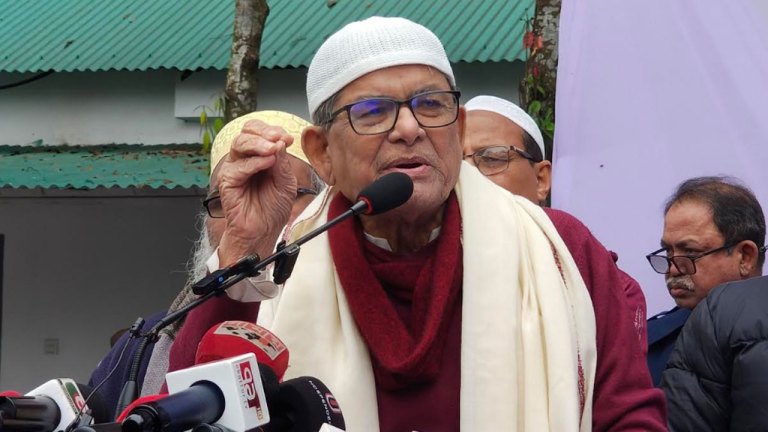 যথা সময়েই স্থানীয় সরকার নির্বাচন হবে ঠাকুরগাঁওয়ে মির্জা ফখরুল
