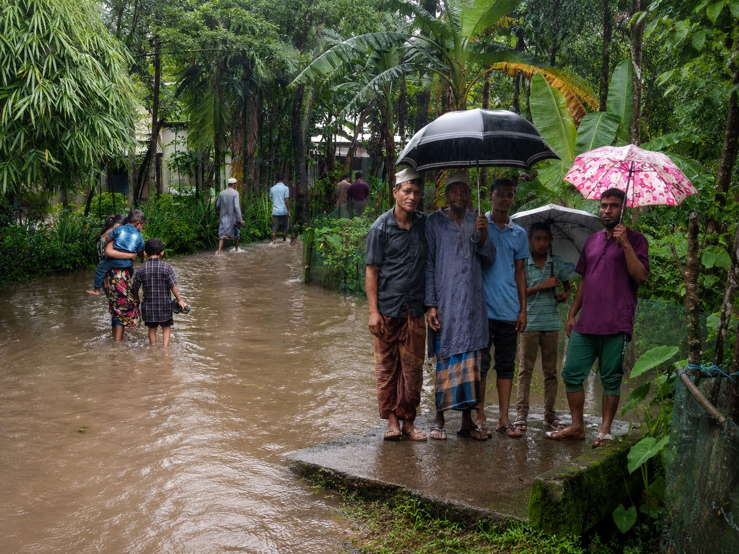 গোয়াইনঘাটে ছাত্রলীগ নেতার দখলে সরকারি কালভার্ট : পানিবন্দি ৩০ পরিবার