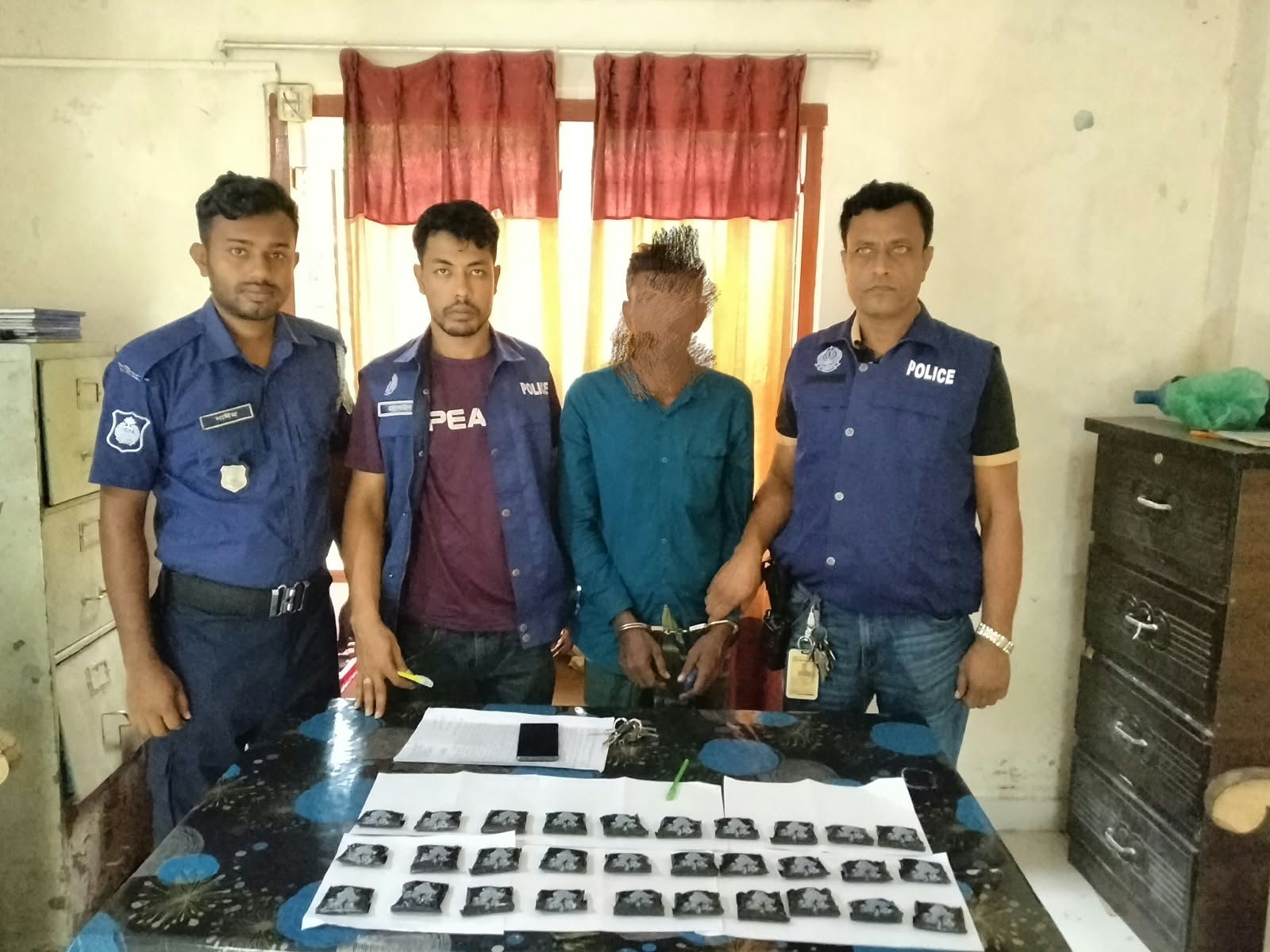 বিয়ানীবাজারে ইয়াবার বড় চালান জব্দ, গ্রেফতার মাদক ব্যবসায়ী